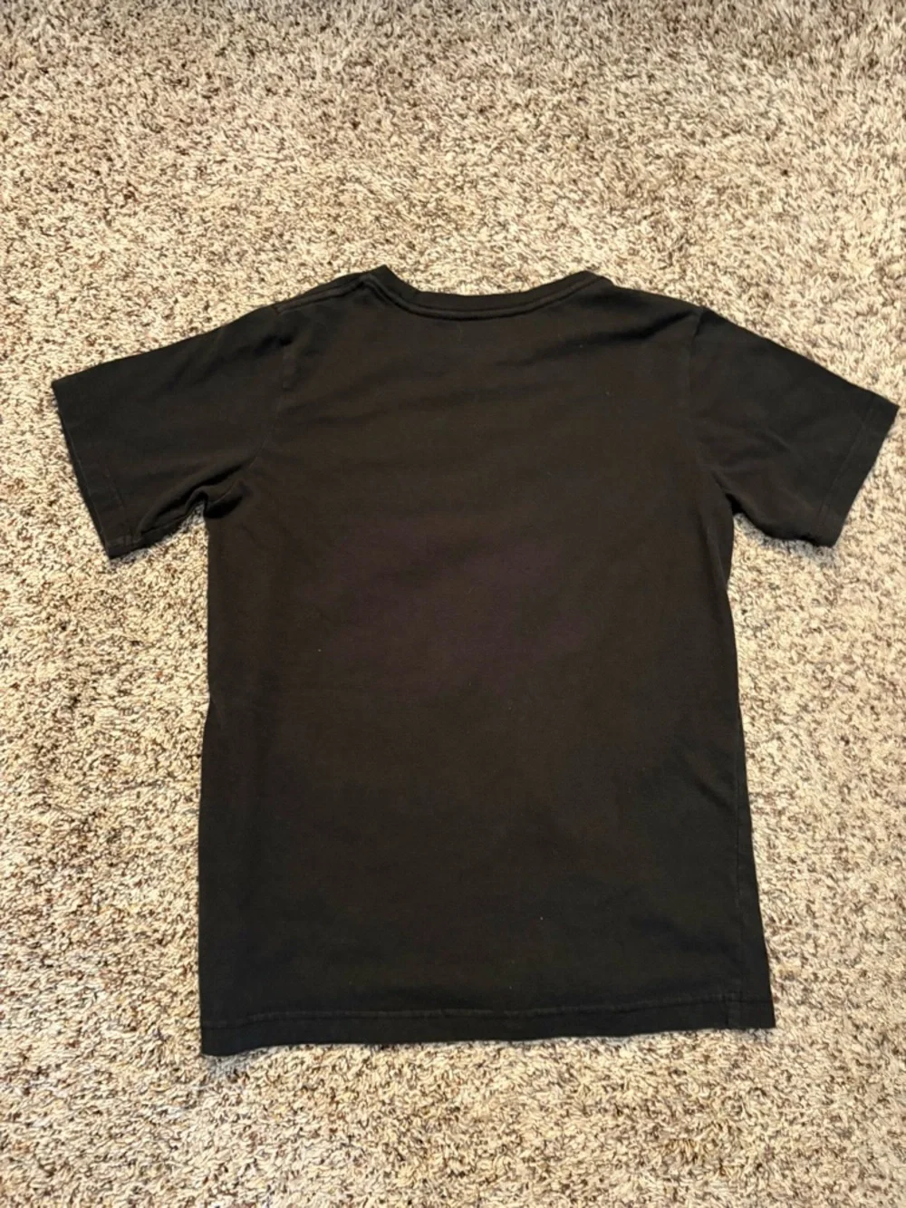 Hurley Boys Medium Black Logo Graphic T-Shirt Surf Skate